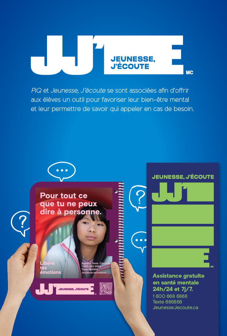 Nouvelles couvertures arrière de Jeunesse, J'écoute maintenant disponibles!