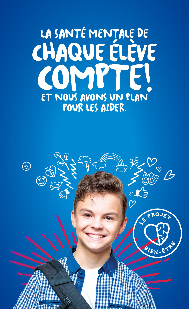 La santé mentale de  chaque élève compte!
