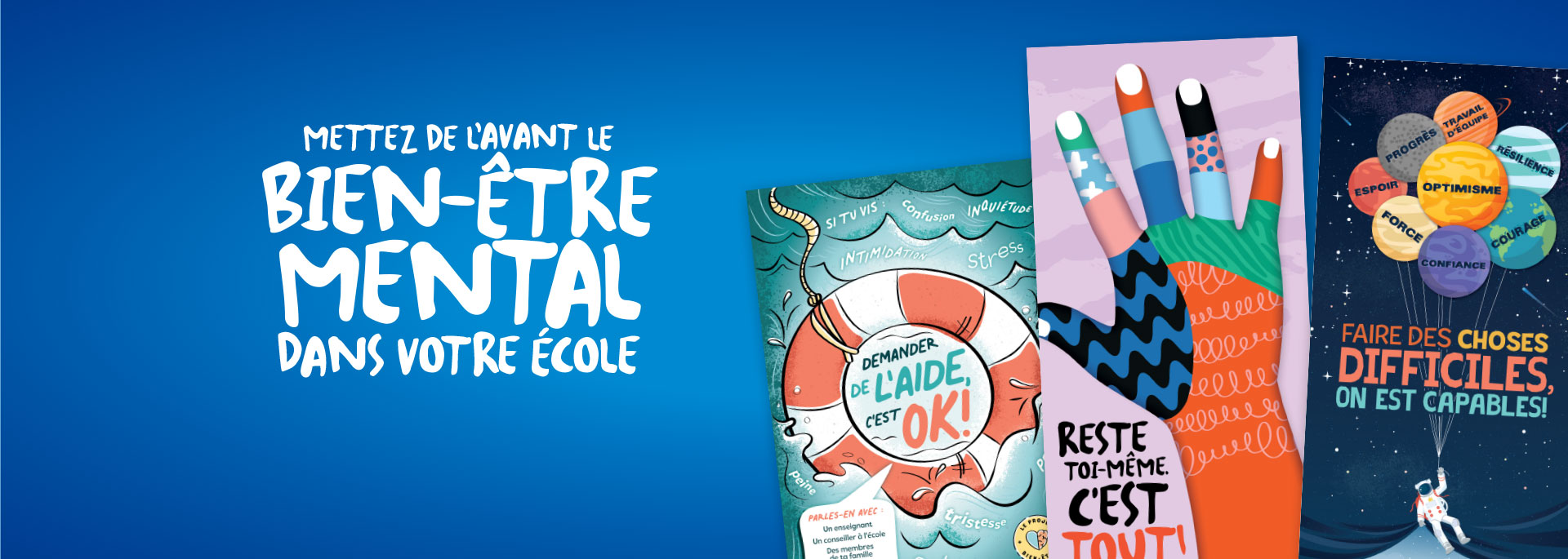 La santé mentale de  chaque élève compte!